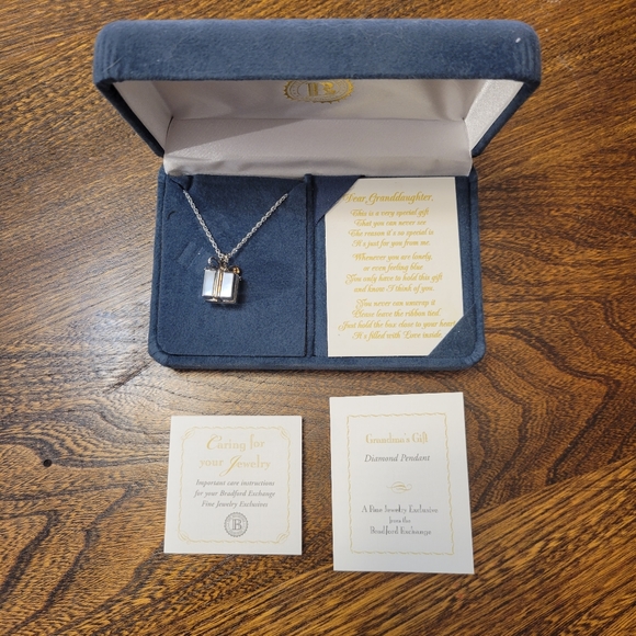 The Bradford Exchange Grandma's Gift Diamond Pendant - Picture 2 of 9